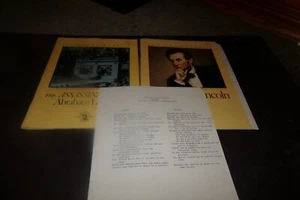Lot 2 Vintage Abraham Lincoln Booklets & Paper Assassination Abraham Lincoln 65 - Picture 1 of 11