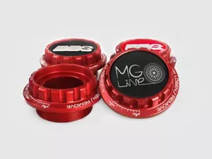 Kit scanalatura Centerlock V3 per BBS RSII 58 mm argano piccolo rosso - Foto 1 di 3
