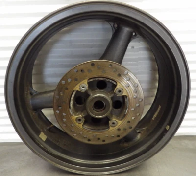 00-02 Llanta trasera Kawasaki Ninja ZX6R con rotor de freno 41073-1659 Foto 1 de 4