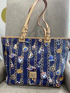 Bolso de hombro de comprador de cadena Disney Cruise Line DCL Dooney & Bourke Charms - Imagen 1 de 10