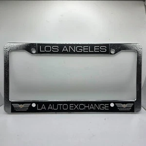 Los Angeles LA Auto Exchange California Plastic Dealership License Plate Frame - Picture 1 of 2