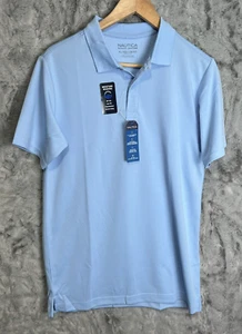 Nautica Youth Big Boys Short Sleeve School Uniform Polo Blue Youth XL 18/20 NEW - Picture 1 of 5