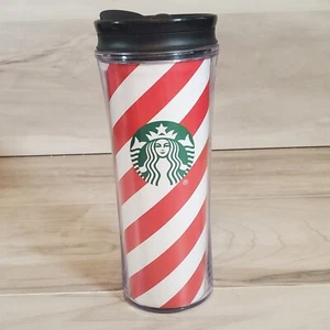 Starbucks Tumbler Travel Coffee Mug 16 oz Zuckerstange Schraubdeckel Flip Deckel Urlaub - Bild 1 von 8