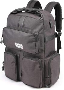 PRODG Black-Subway Backpack, Black, 17 x 35 x 44 cm, Capacity 25.5 L