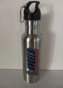 LOS ANGELAS ANGELS MLB - RAISED LOGO STAINLESS STEEL SPORTS BOTTLE 26 OZ - NEW - Picture 1 of 4