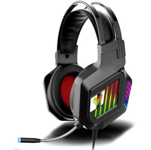 7.1 Channel Gaming Headset RGB Wired Game Headphone Adjustable Bass With Mic - Picture 1 of 4