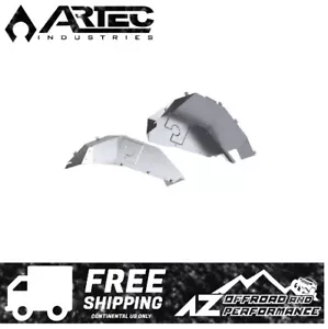 ARTEC Rear Aluminum Inner Fender Kit - Bare for '18-Newer Jeep Wrangler JL / JLU - Foto 1 di 4