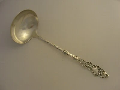 古董 1893 年哥伦比亚装饰银盘 SOUP LADLE 维多利亚 批量 *162 — 第 1/4 张图片