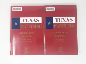 Creditors Rights 2017-2018 ed (Texas Practice Guide) 2 VOL SET - Thomson Reuters - Picture 1 of 4