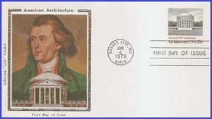USA5 #1779 U/A COLORANO SILK FDC American Architecture Virginia Rotunda - Picture 1 of 1