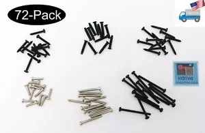 72-Pack: Assorted Size PC CPU Cooling Fan on Heatsink Installation Screws Kit - Picture 1 of 12
