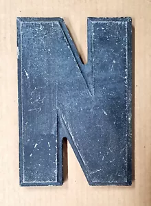 Vintage Movie Theatre Marquee Letters 8" Metal - Picture 1 of 9