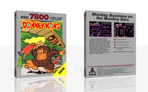 - Donkey Kong 7800 Game Case Box + Cover Art Work Only - Picture 1 of 9