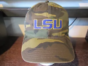 Cappello regolabile mimetico LSU Tigers nuovo con etichette spedizione gratuita - Foto 1 di 4