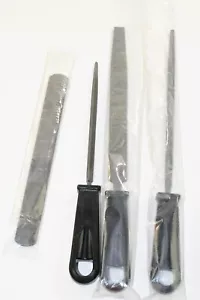 Stanley 22-008 22-100 22-058 Pc 4" Smooth Round Rasp File Set - Picture 1 of 4
