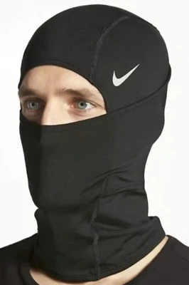 Nike Unisex Pro Hood Balaclava Mask Black Pooh Shiesty Drake Toosie Slide | OSFM - Image 1 of 4
