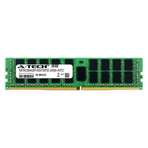 32GB PC4-21300R RDIMM (Micron MTA36ASF4G72PZ-2G6 Equivalent) Server Memory RAM - Picture 1 of 2