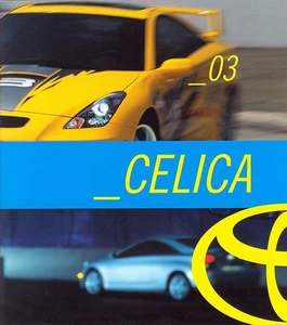 2003 Toyota Celica GT GT-S 8-Page Dealer Sales Brochure - Picture 1 of 1
