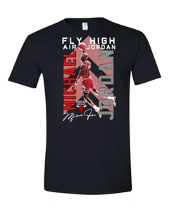 Michael Jordan Champion Graphic Tees - Unisex Short Sleeve - Size S - 4 XL - Picture 1 of 10