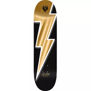 Powell Peralta Mike Vallely Lightning Bolt Flight Skateboard Deck - 8.5″ Gold - Picture 1 of 1