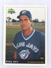 1991 St. Catharines Blue Jays-Classic BEST Baseball Card-Doug Ault
