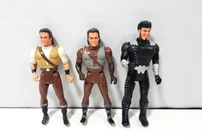 Lote de 3 figuras vintage 1991 Kenner Robinhood Príncipe de los Ladrones Costner Sheriff Foto 1 de 2