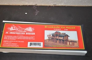 JL Innovative Design 190 N Brookside Ice House Wooden Kit - Picture 1 of 3