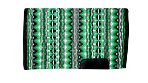 Western Pferd Sattel Show Pad Decke 100% Neuseeland Wolle Oversized Handarbeit - Bild 1 von 1