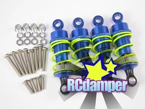 ALUMINUM FRONT & REAR DAMPER SHOCK ABY TEAM ASSOCIATED TC4 TC3 NITRO NTC3 ALLOY - Picture 1 of 1