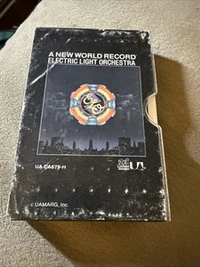 Electric Light Orchestra A New World Record Cassette Tape Side Loader Slip Case - Picture 1 of 6
