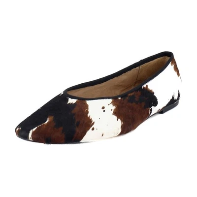 Steve Madden Pipa Mujer Planos Estampado Vaca Talla 12 M Foto 1 de 4