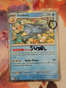 Golduck ~Swirl~ 008 Mega Evolutions Black Star Promo Kosmos Holo Pokemon Sofortversand - Bild 1 von 5