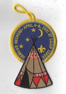 2001 Webelos Weeknd Camp Coker Pee Dee Area Council YLW Bdr - Picture 1 of 1