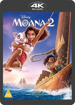 Moana 2 4K Blu-ray (2024) - Image 1 of 1