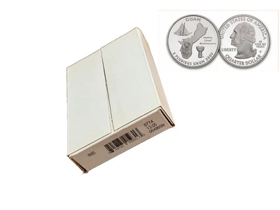 2009 Washington DC Territories Guam Quarters P&D US Mint Rolls R65 Sealed Box - Image 1 of 4