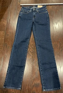 NYDJ Marilyn Straight Damenjeans Größe 4 Quinn Lift x Tuck NEU - Bild 1 von 10