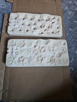 DE COLECCIÓN DUNCAN 983 FLORES PEQUEÑAS CERÁMICA MOLDE DESLIZANTE Foto 1 de 4