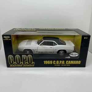 1969 C.O.P.O. CAMARO AMERICAN MUSCLE 1/18 COPO ERTL HOBBY EDITION WHITE - Picture 1 of 14