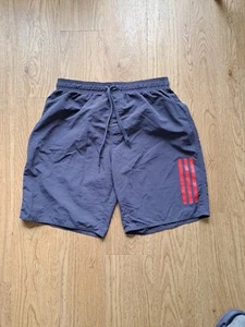 Adidad Short Bermuda Kurze Hose Sporthose mit Innenslip Blau Gr.L - Bild 1 von 4