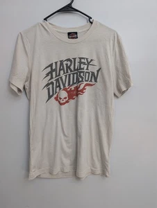 Camiseta roja mediana A4 Harley Davidson Eagle Bulldog Smithfield NC para hombre - Imagen 1 de 3