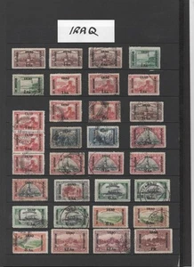👍 IRAQ COLLECTION ON 6 PAGES - Picture 1 of 6
