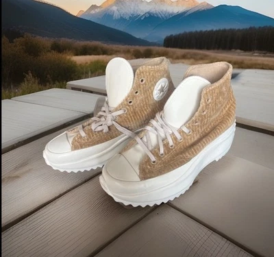 Converse запустить звезда похода Hi кочевника хаки/пустыни песок мужчин 9,5 WMN 11 A03253C - Изображение 1 из 4