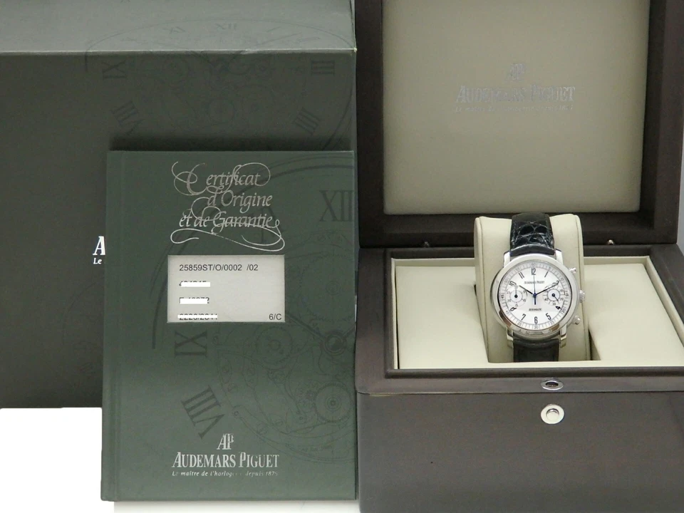 Audemars Piguet Jules Audemars Ref.25859ST.O.0002.02 Automático SS/Cuero 39mm 2004 Foto 1 de 4