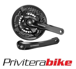 GUARNITURA SHIMANO FC-TY501 8/7/6 VELOCITÀ 170.0 MM 42-34-24D - EFCTY501C244CLB - Foto 1 di 1