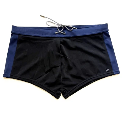 NUEVO CON ETIQUETAS $ 138 MARC by MARC JACOBS parte inferior de natación para hombre negra/azul L Foto 1 de 4