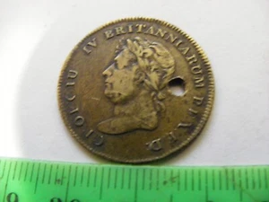 King George IV medallion,1821...SCARCE - Picture 1 of 7