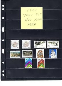 Set Anno 1984 - Senza Bandiere - Ufficio New York - MNH - Foto 1 di 1