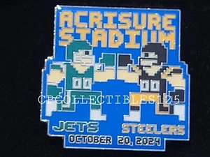New York Jets VS Pittsburgh Steelers Game day Pin 10/20/2024 NEW - Picture 1 of 1