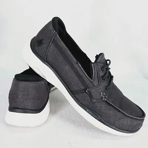 Skechers Shoes Womens 7.5 Black On-the-GO Ideal Coastal Skimmers Deck Slip On - Picture 1 of 14