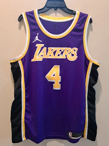 NWOT Lakers Rajon Rondo Nike Statement Edition Swingman Jersey Jordan Sz52 Xl Cover
